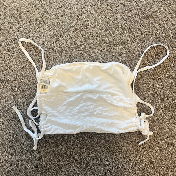 Aerie lace up longline bikini top - Picture 2 of 4